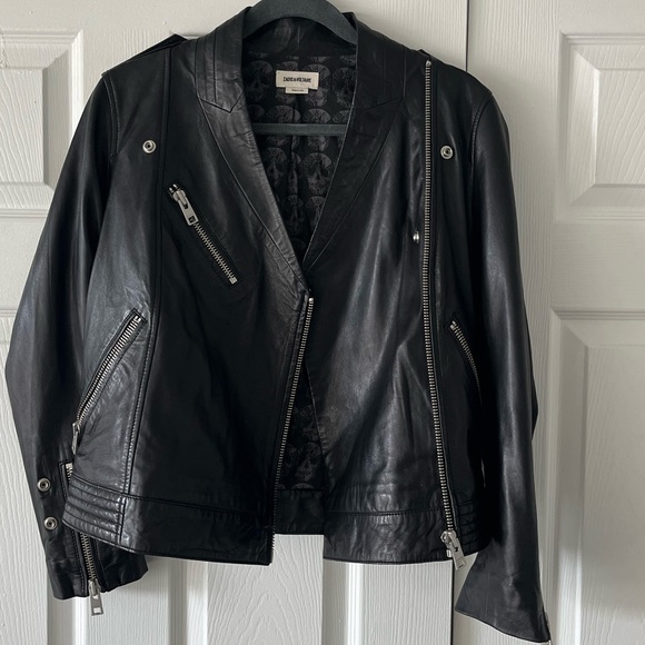 Zadig & Voltaire leather jacket